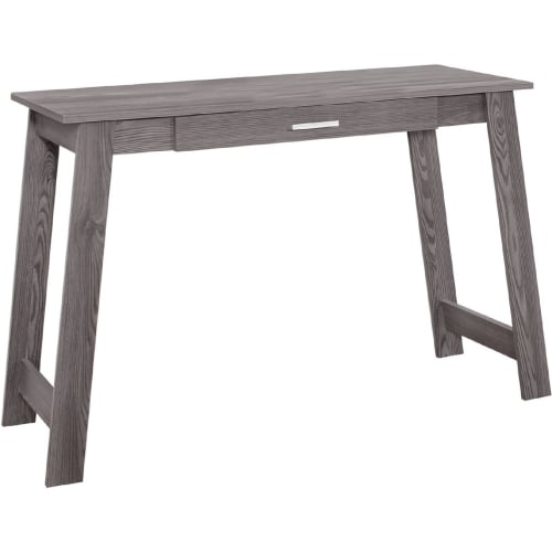 42" Computer Desk w/ Storage Drawer in Grey